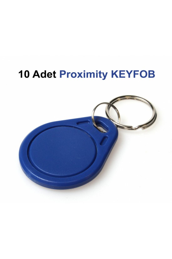 SHOWAVM 10 Adet Proximity KEYFOB Anahtarlik