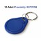 SHOWAVM 10 Adet Proximity KEYFOB Anahtarlik